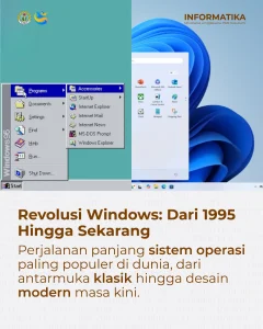 Evolusi Windows dari Dulu Sampai Sekarang