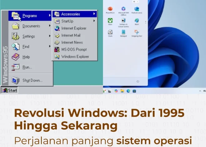 Evolusi Windows dari Dulu Sampai Sekarang